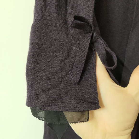 Nic+Zoe Purple Cardigan sz 1X - Picture 3 of 5